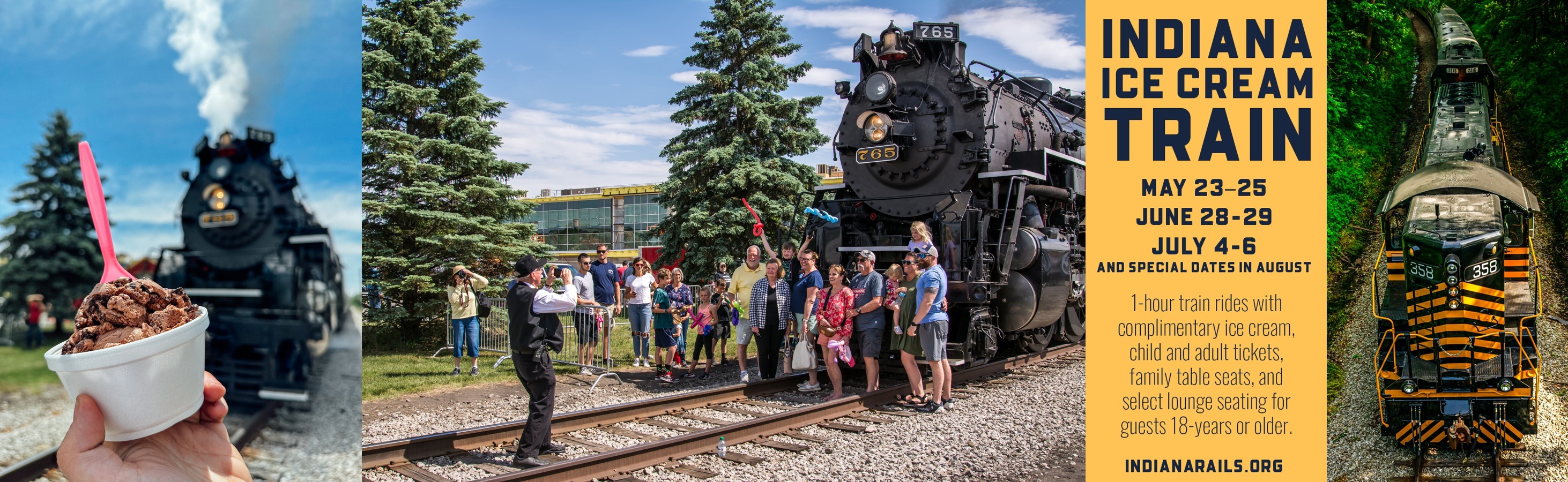 Ice Cream Train Returns To Angola For Memorial Day Weekend